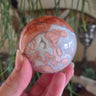 Petal Agate Sphere