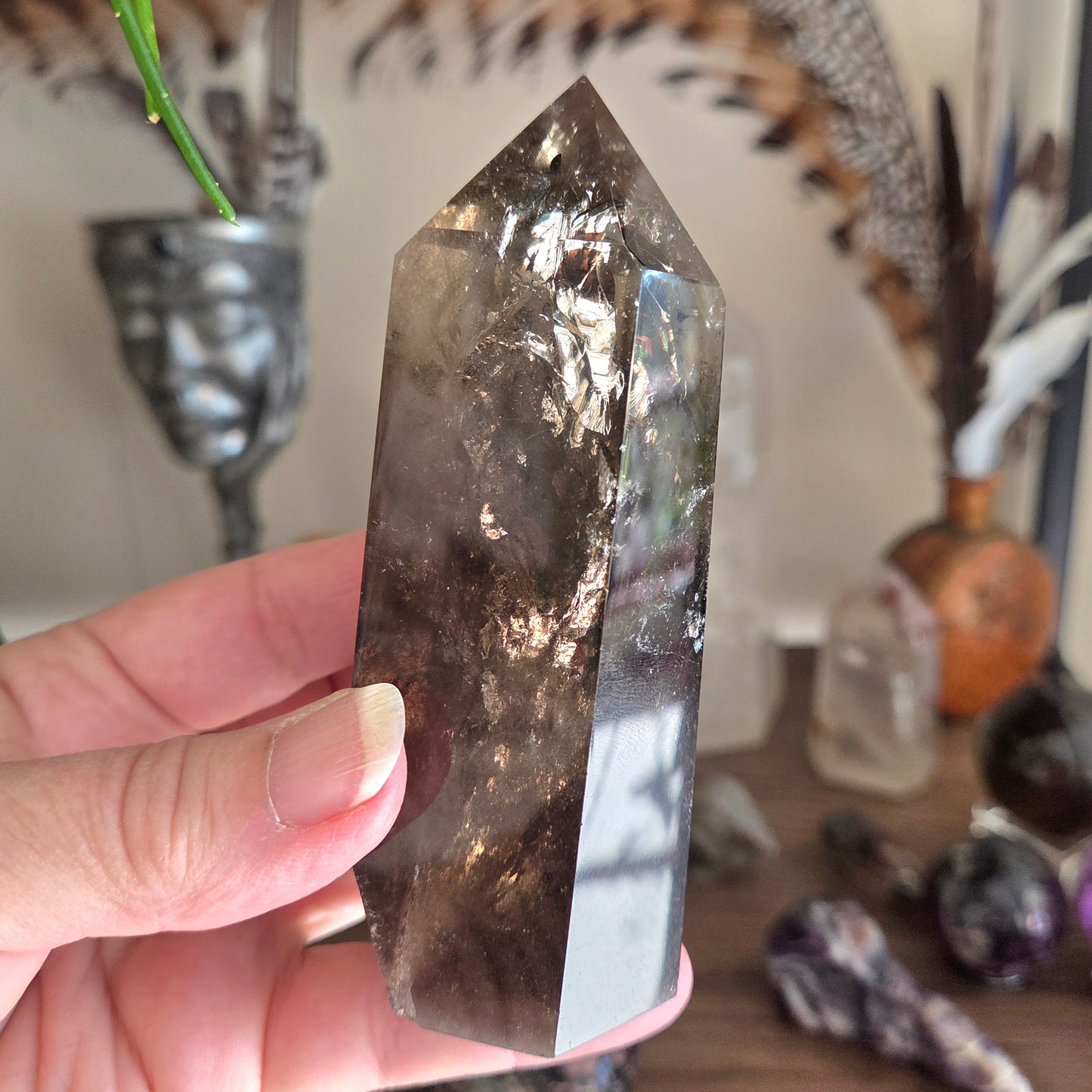 Smoky Citrine Obelisk