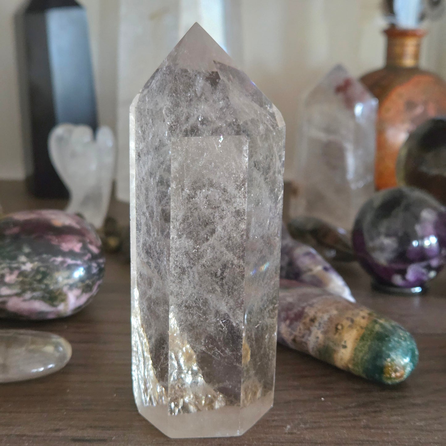 Smoky Quartz Obelisk