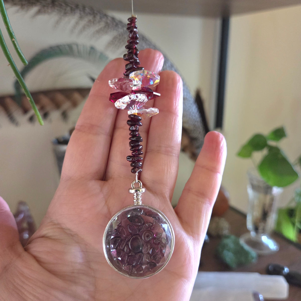 Crystal Locket Suncatchers