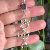 Tanzanite Fob Bracelet