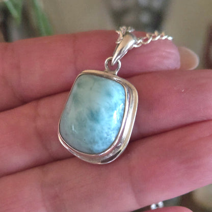 Larimar Pendant