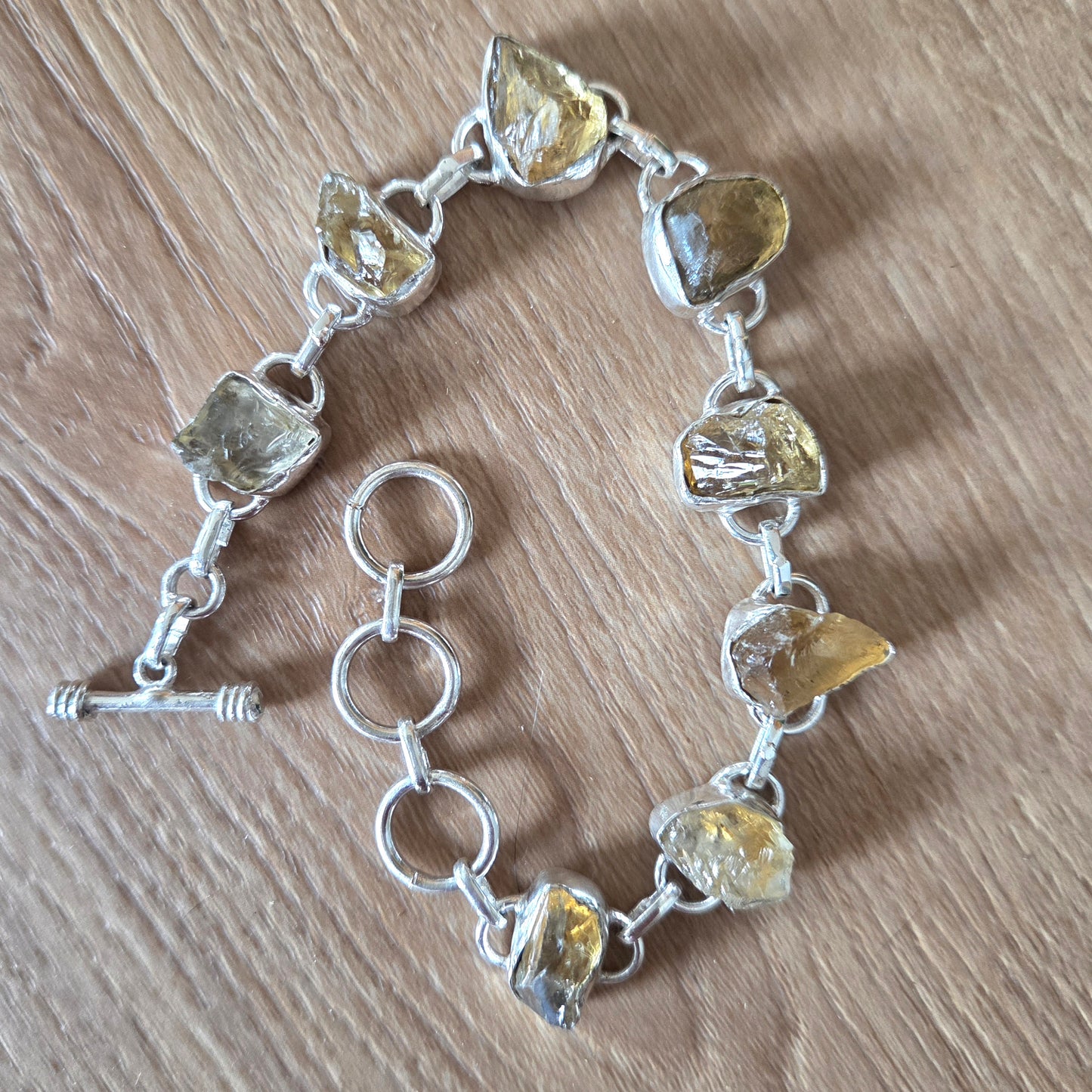 Citrine Fob Bracelet