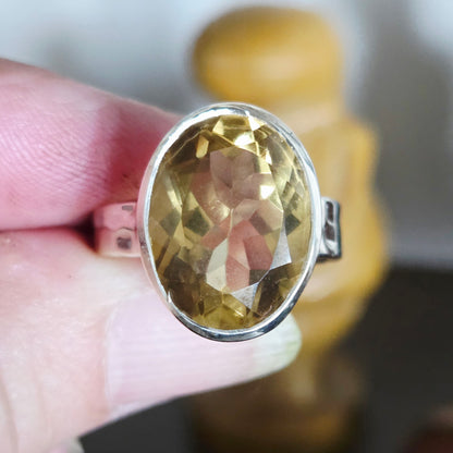 Citrine Ring Size 8