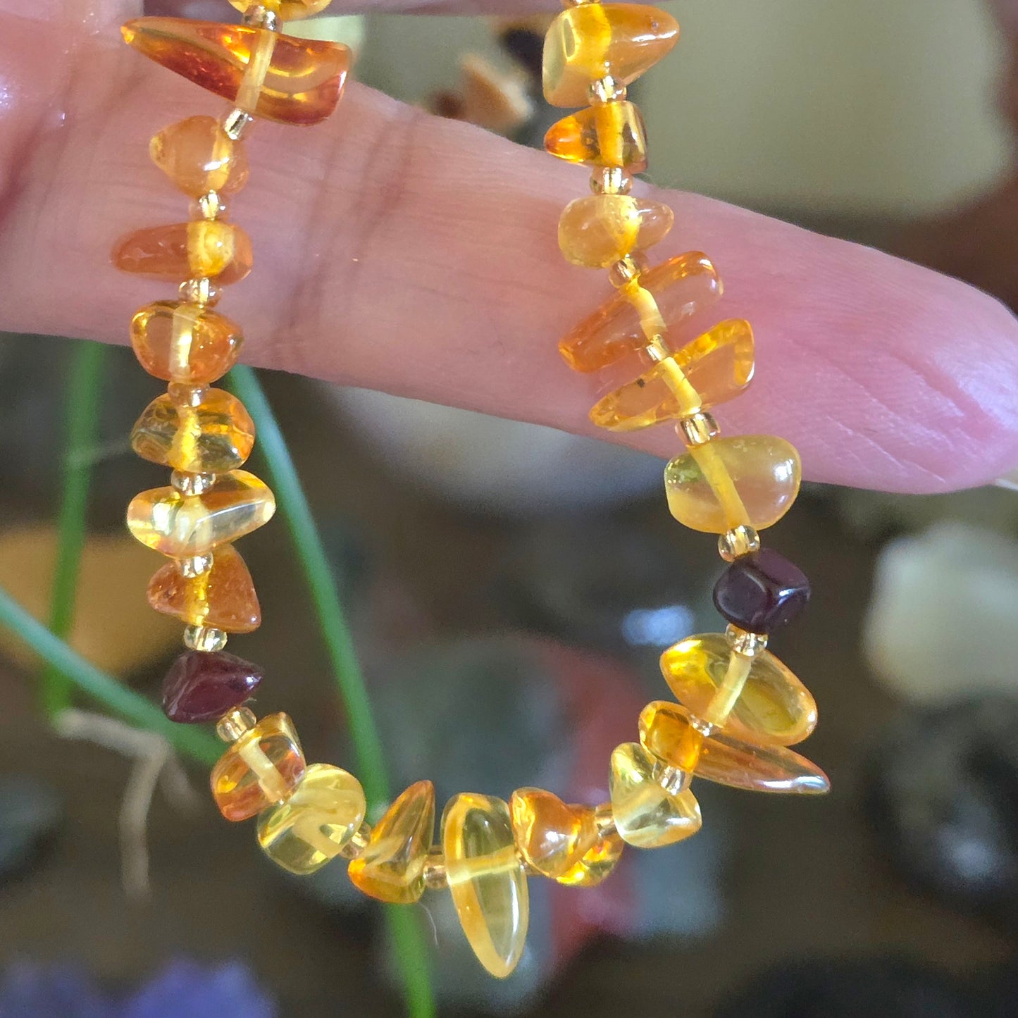Mixed Amber Necklace