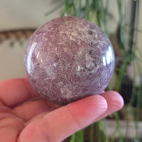 Lepidolite Sphere