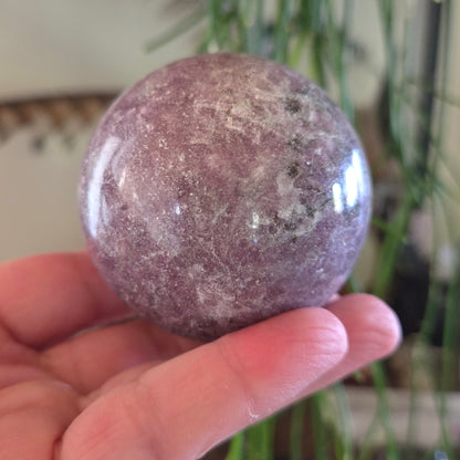 Lepidolite Sphere