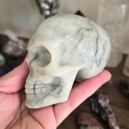 Agate Skull 720Gm