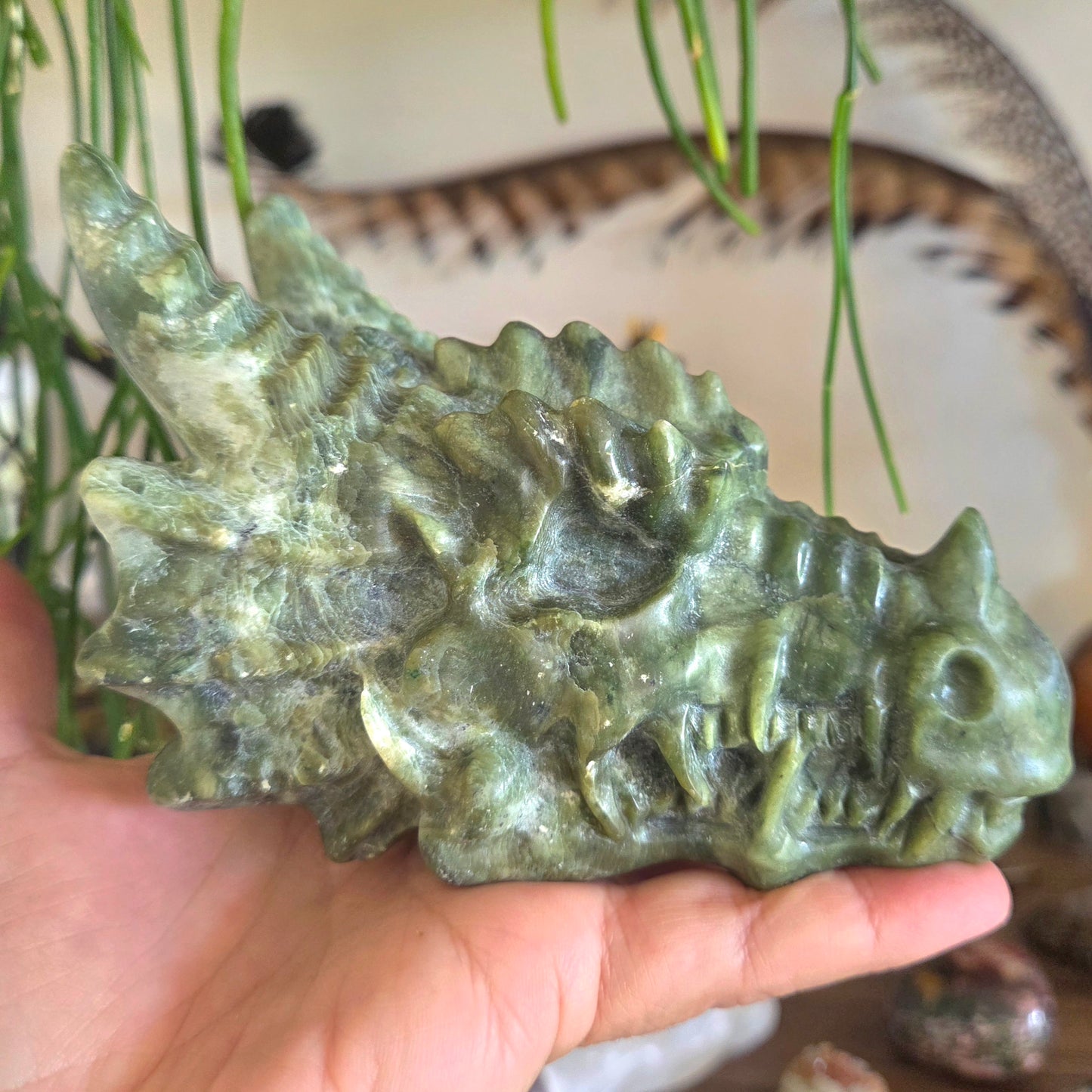 Green Serpentine Dragon