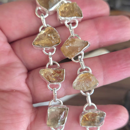 Citrine Fob Bracelet