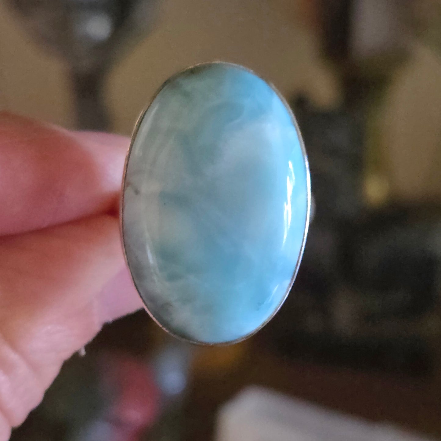 Larimar Ring Size 11