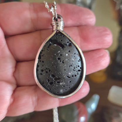 Lava Stone Pendant
