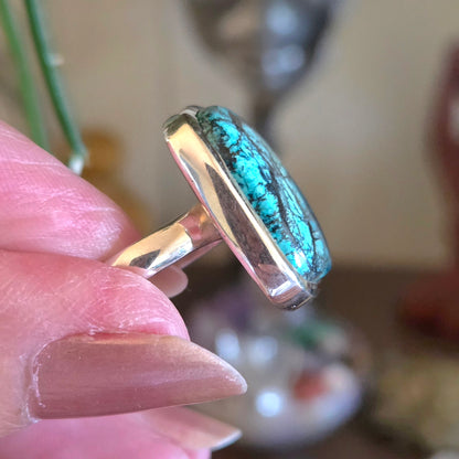 Shattuckite Ring Size 7