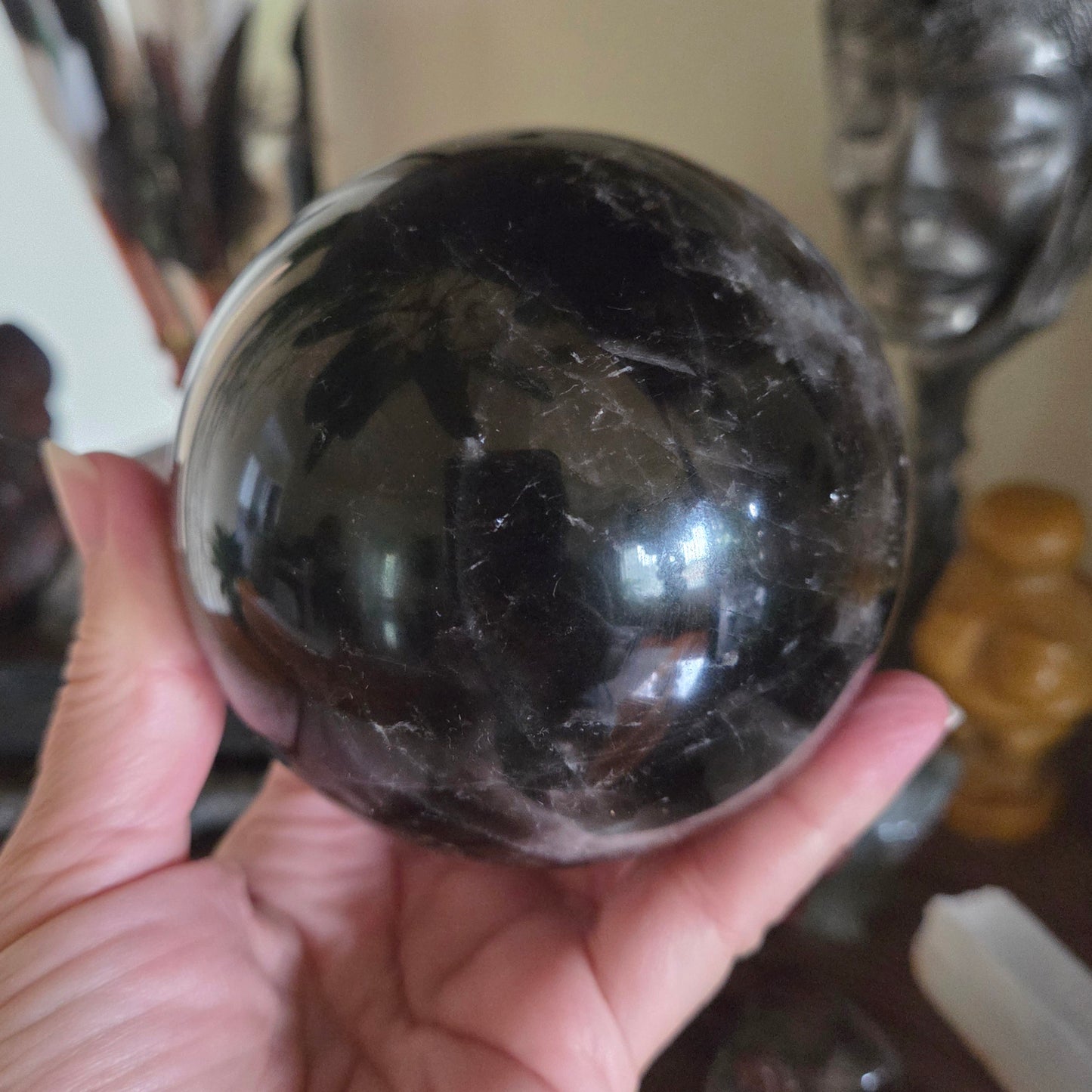 Smoky Quartz Sphere 1.1Kg