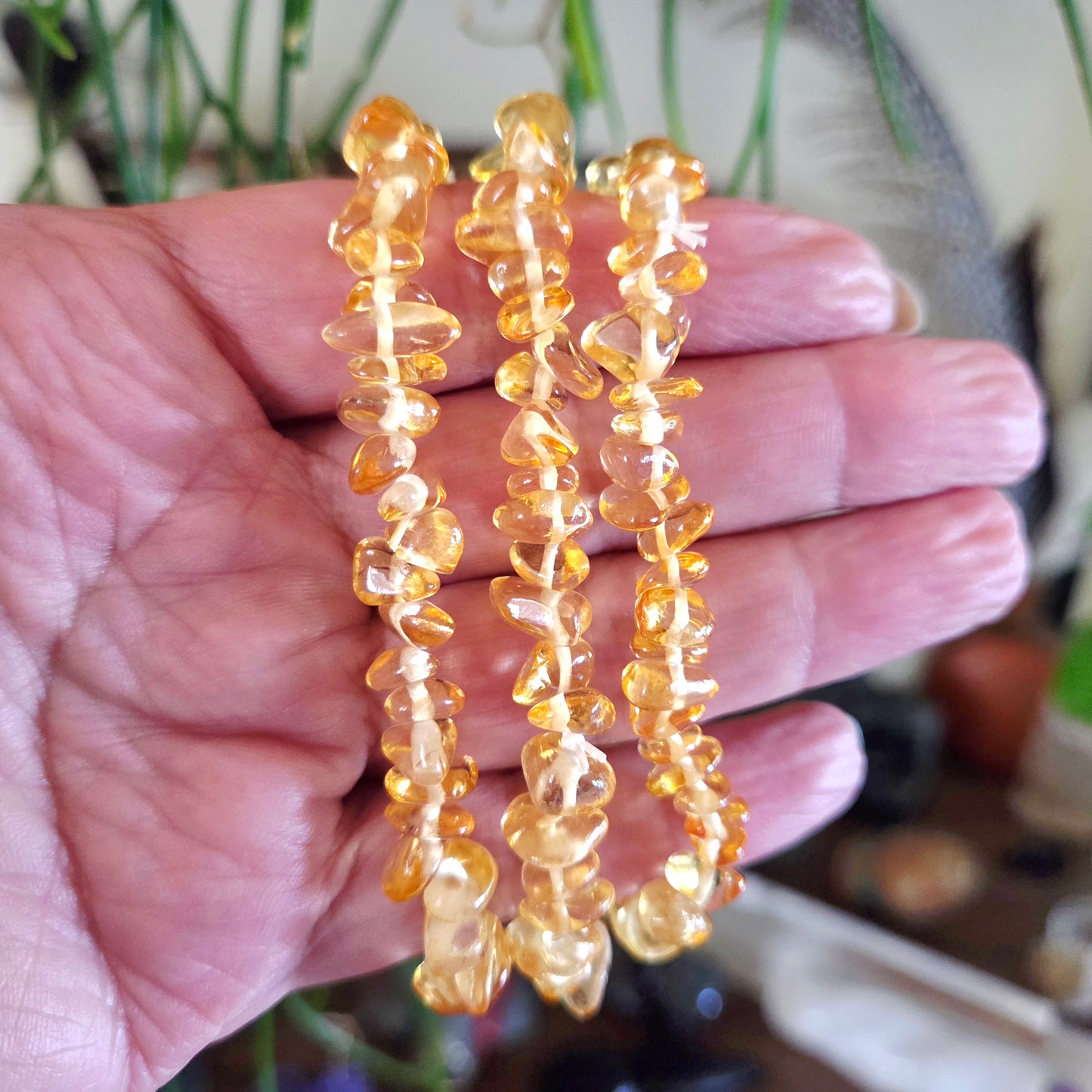 Amber Crystal Bracelets