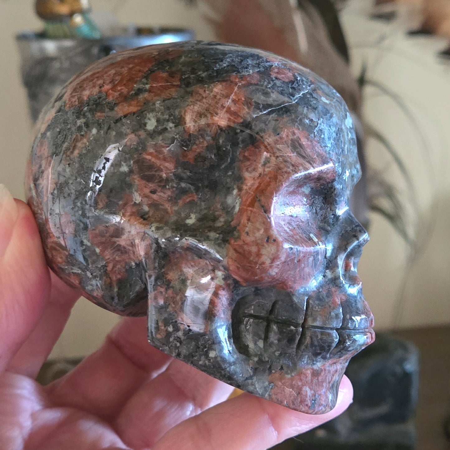 Agate Skull