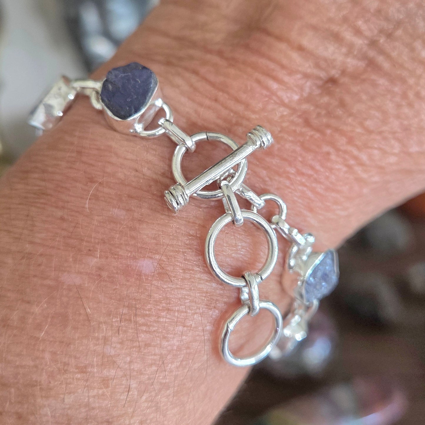 Tanzanite Fob Bracelet 2