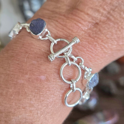 Tanzanite Fob Bracelet 2