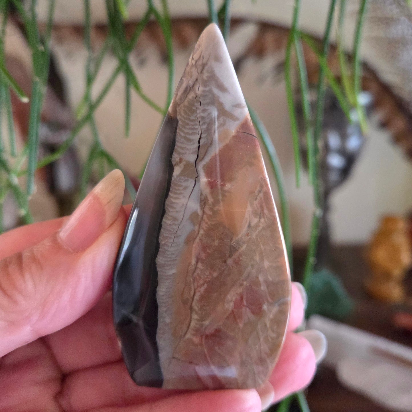 Volcano Agate Flame