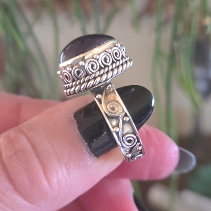 Amethyst Ring Size 8
