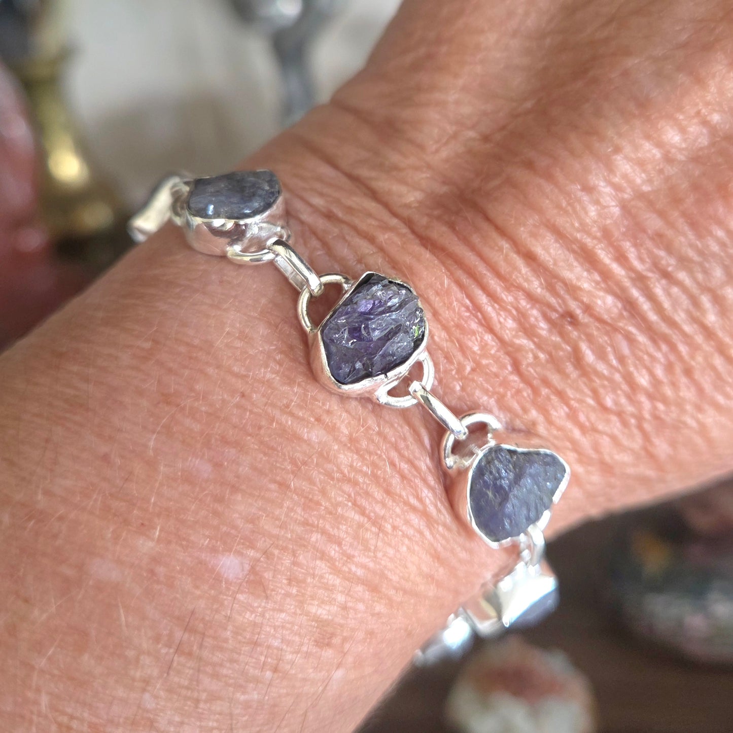Tanzanite Fob Bracelet 2