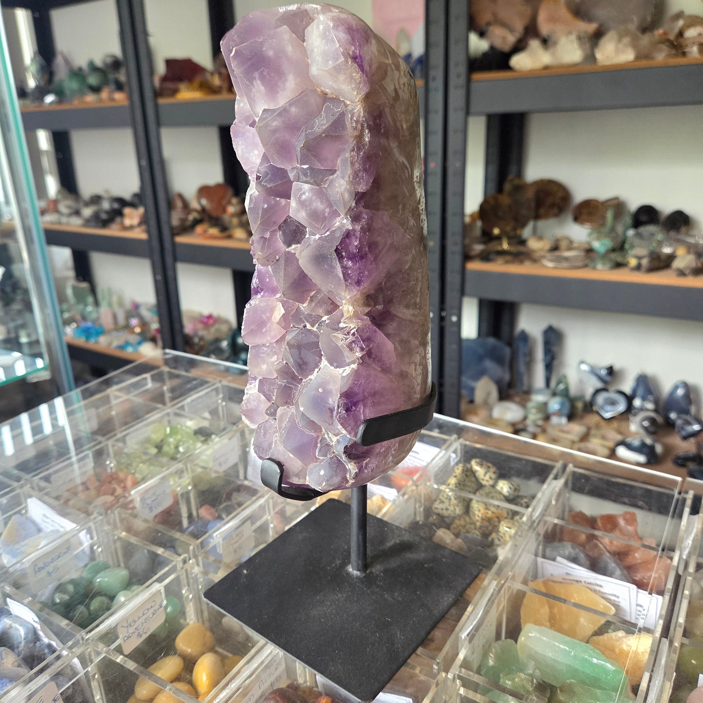 Amethyst Cluster On Stand 2.9Kg