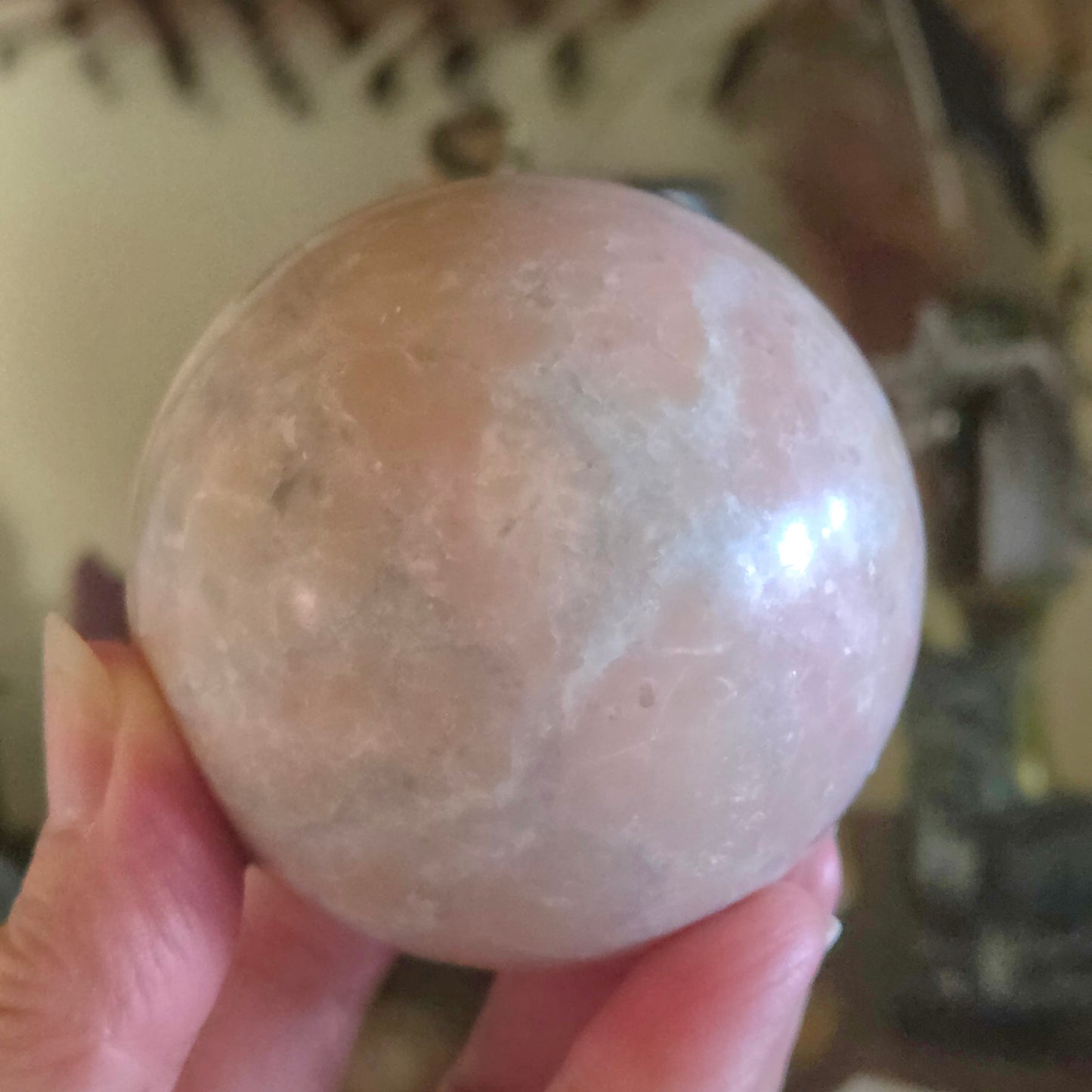 Pink Opal Sphere