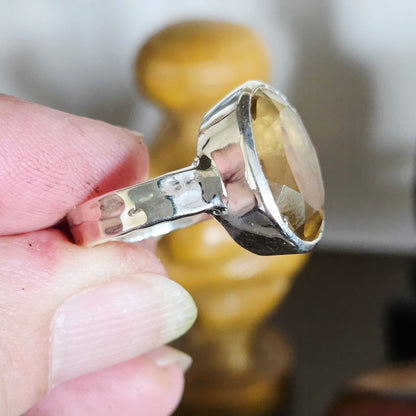 Citrine Ring Size 8