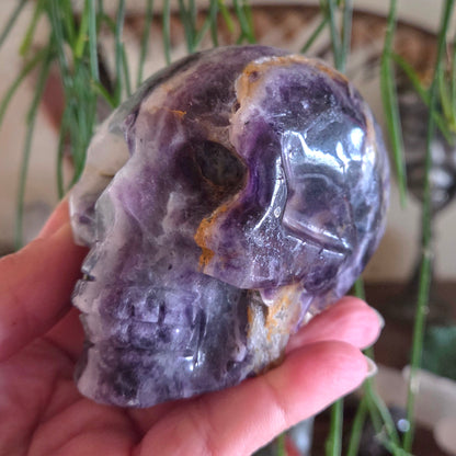 Fluorite Skull 636gm