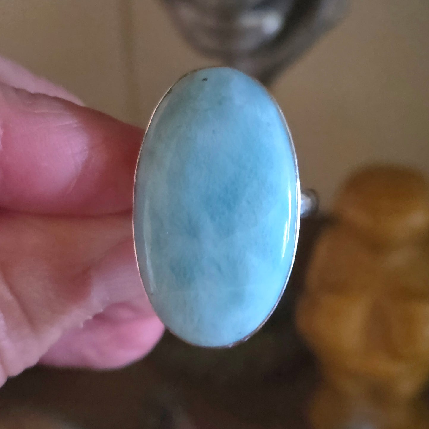 Larimar Ring Size 10
