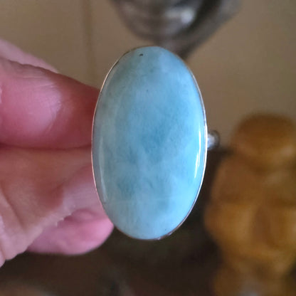 Larimar Ring Size 10