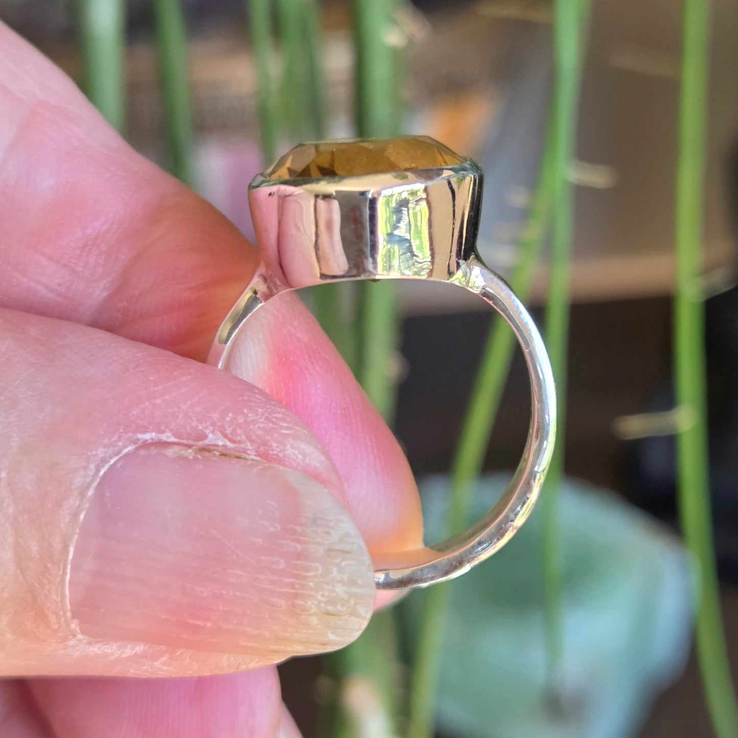 Citrine Ring Size 8