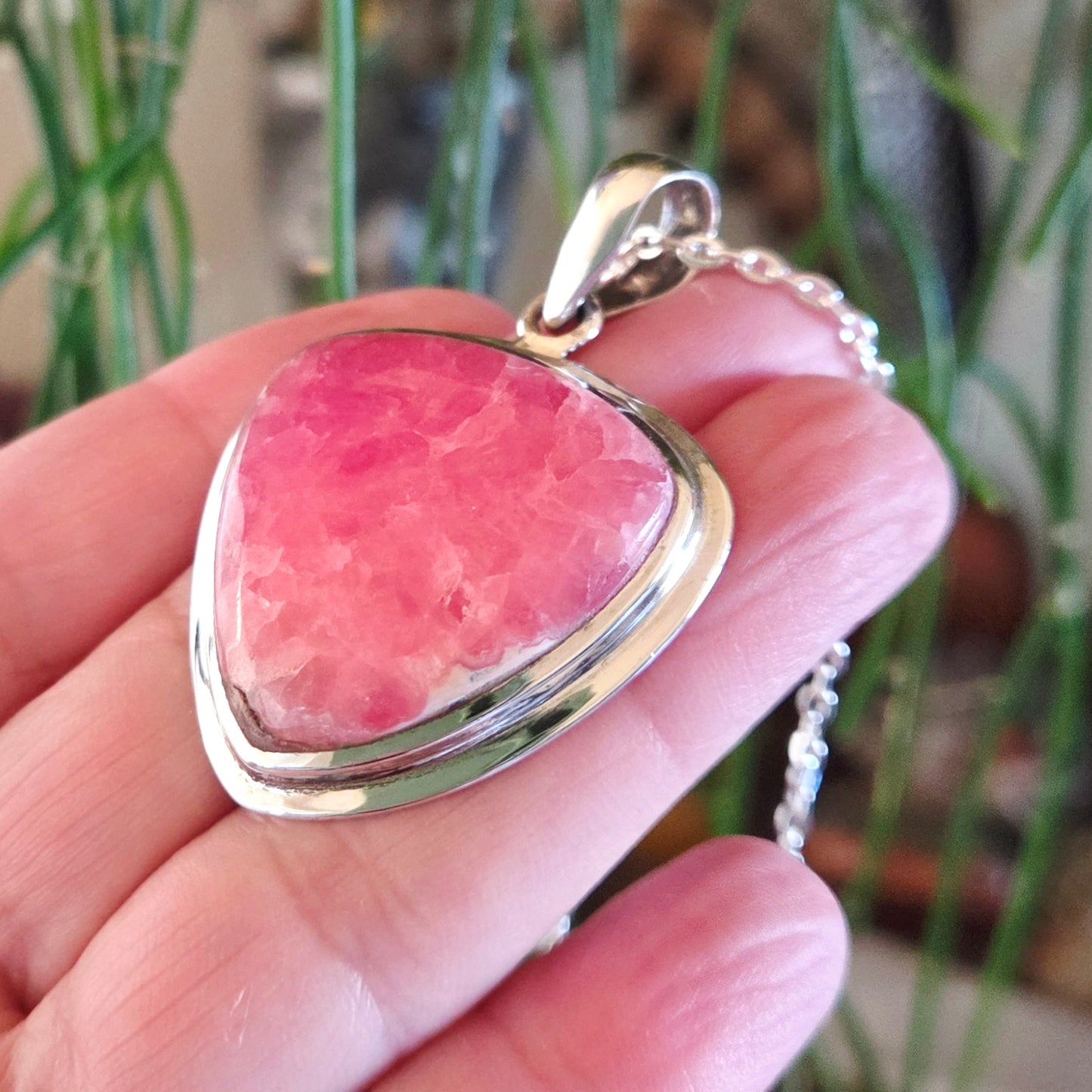 Rhodochrosite Pendant
