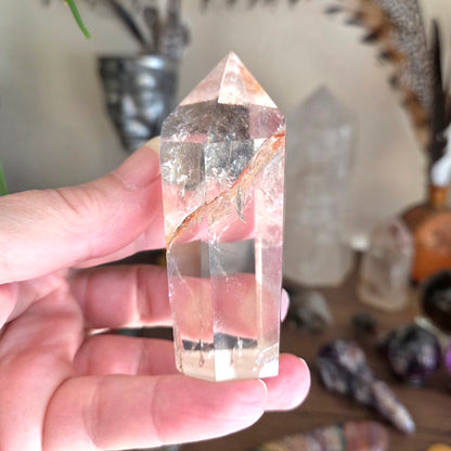 Clear Quartz Obelisk