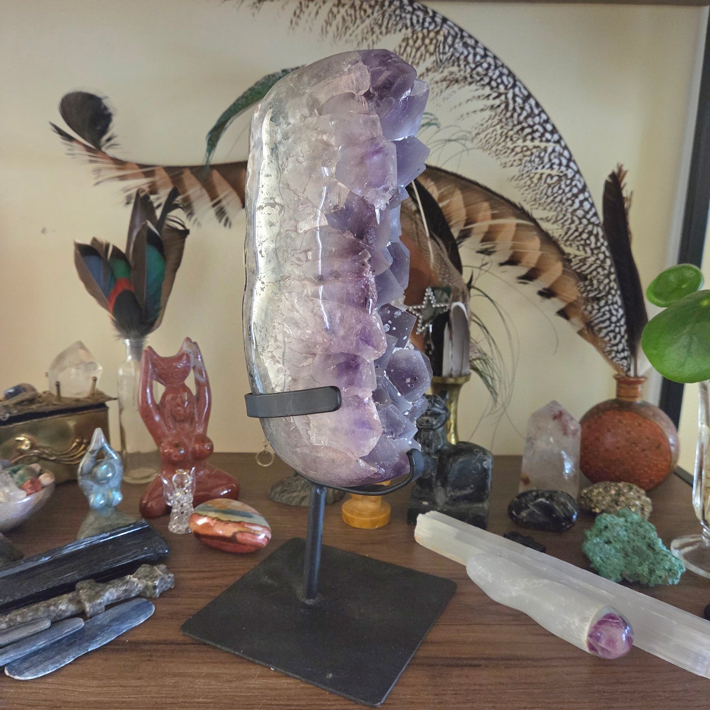 Amethyst Cluster On Stand 2.9Kg