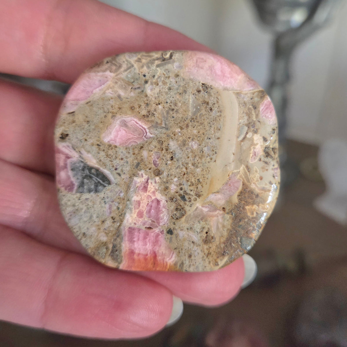 Rhodochrosite Slab