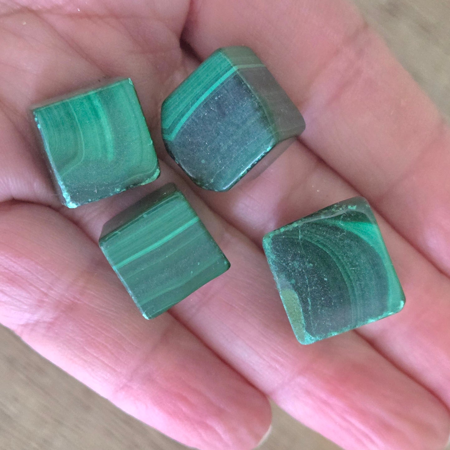 Malachite Cubes