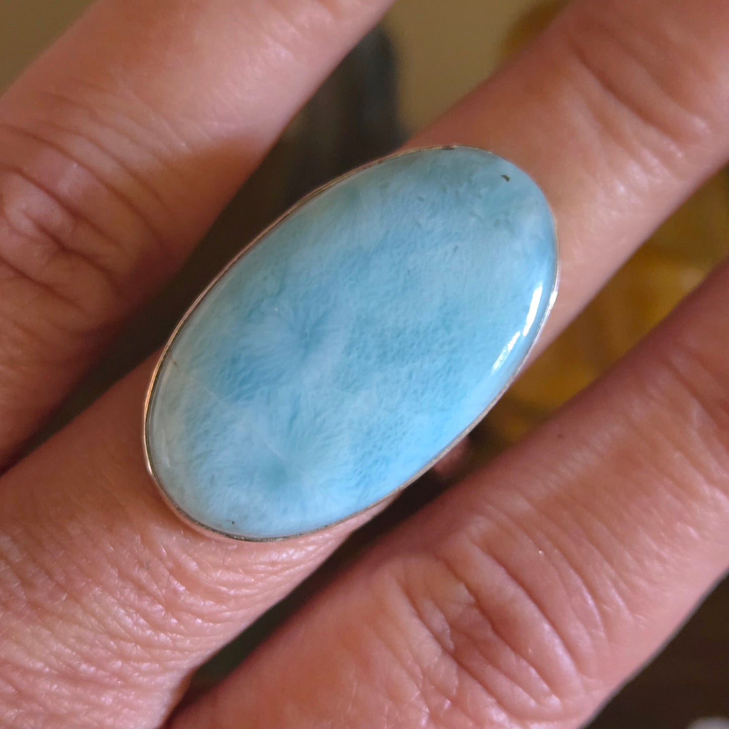 Larimar Ring Size 10