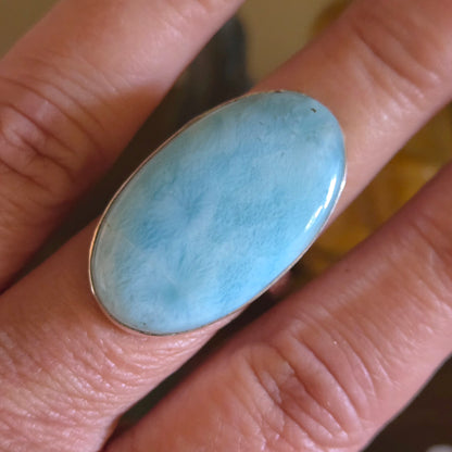Larimar Ring Size 10
