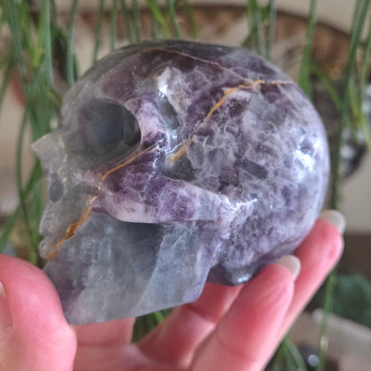 Fluorite Skull 610gm