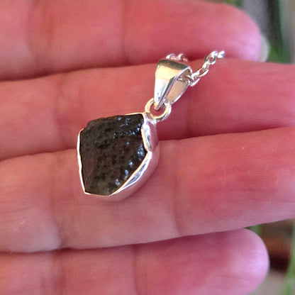 Moldavite Pendant