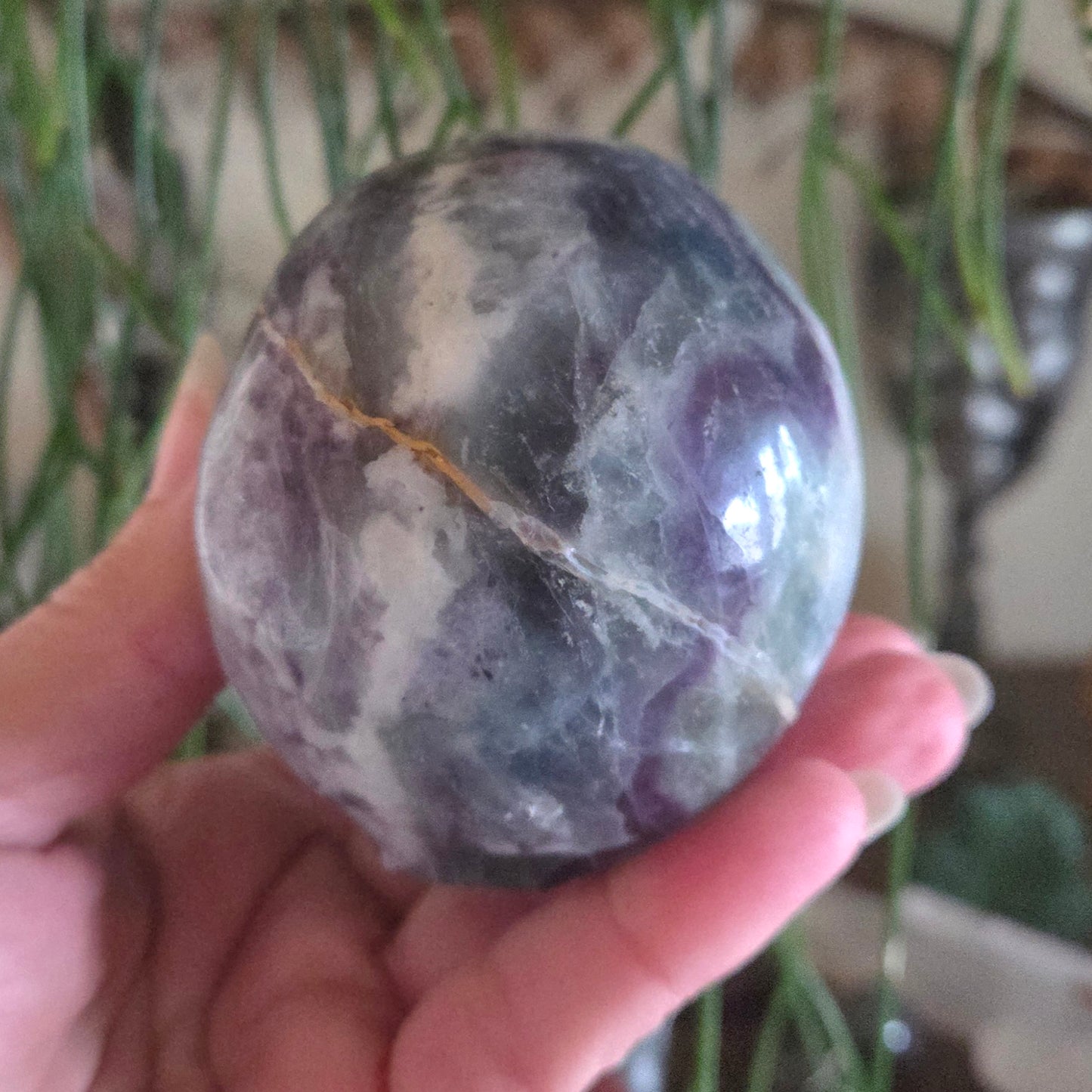 Fluorite Skull 610gm