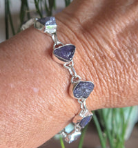 Tanzanite Fob Bracelet