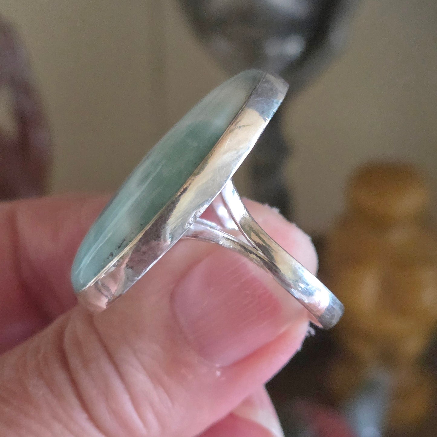 Larimar Ring Size 10