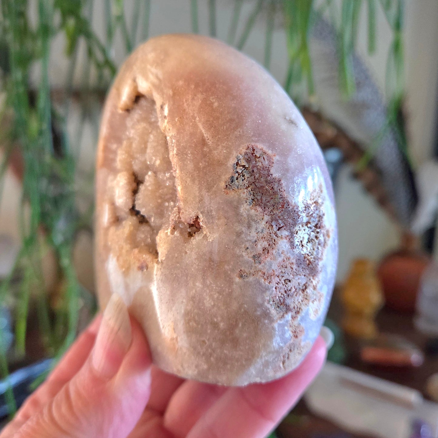 Pink Amethyst Freeform 640gm