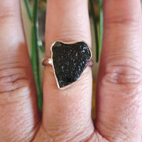 Moldavite Ring Size 9