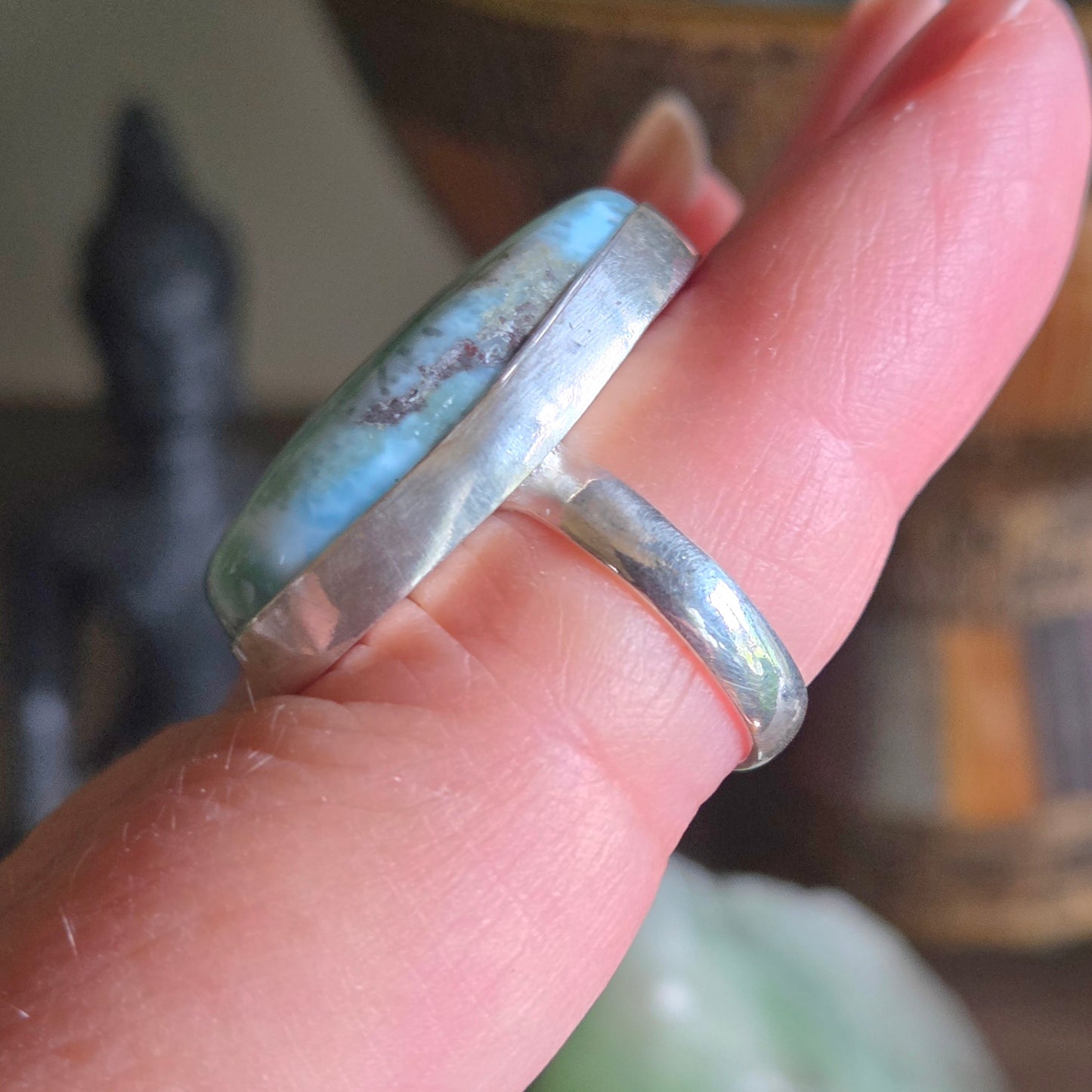 Larimar Ring Size 6