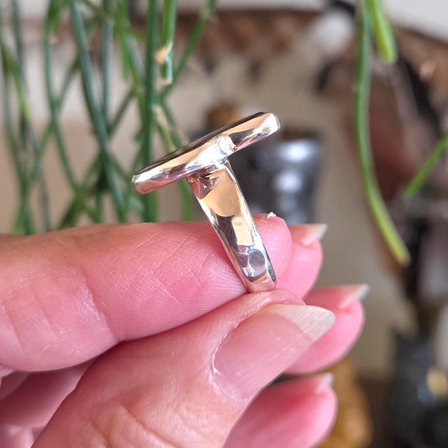 Ammonite Ring Size 8