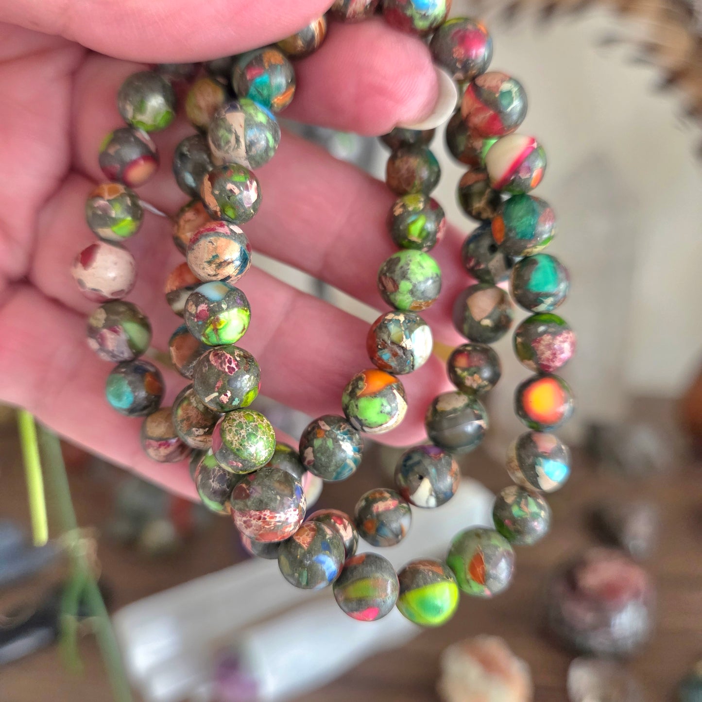 Sea Sediment Jasper Bracelet