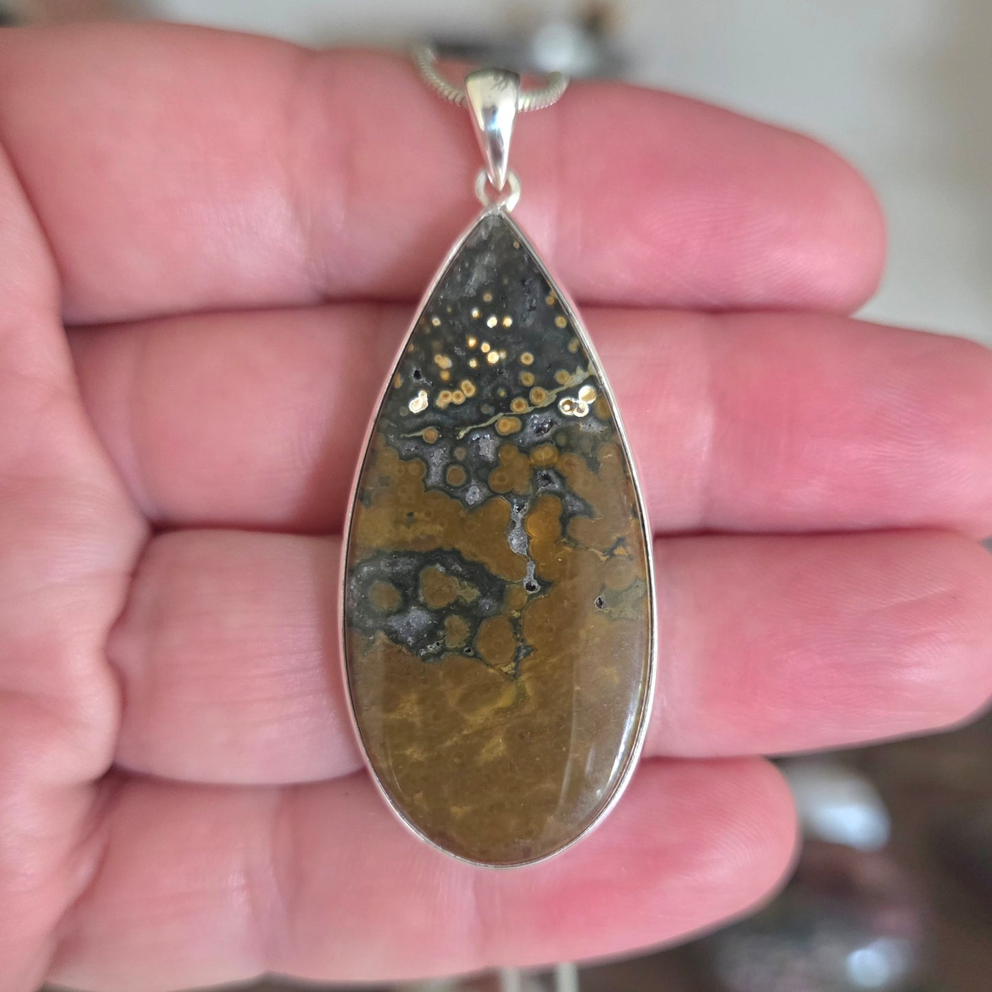 Ocean Jasper Pendants
